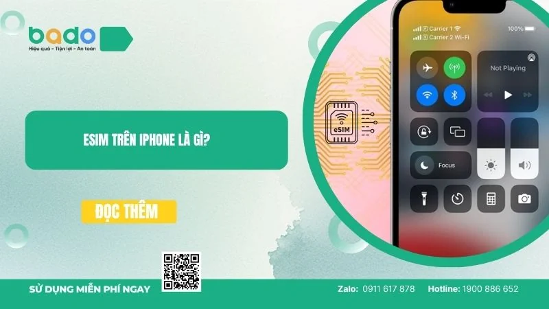 eSIM trên iPhone là gì? 